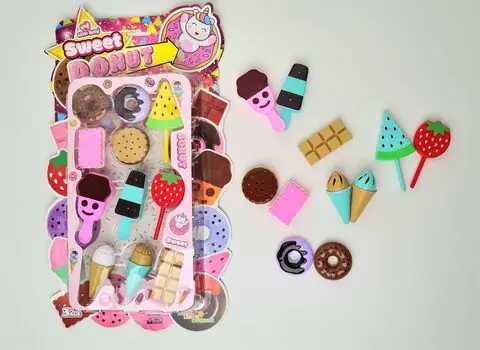 ICE CREAM SET 11 PIECE  სათამაშო ტკბილეულის ნაკრები
