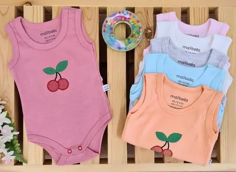 Bodysuit Yummy Cherry ჩვილის ბოდე