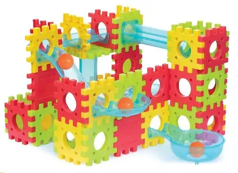 Dede 04044 Rolling Building Blocks 70 Pcs  - საბავშვო სათამაშო კუბიკები, 3 image