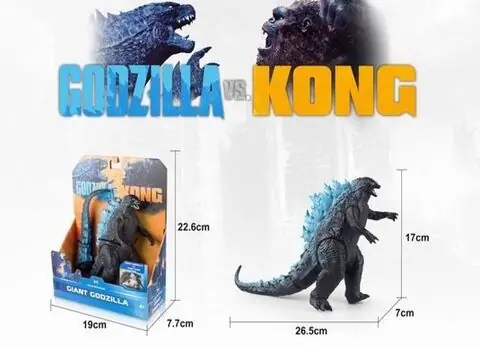 Giant Godzilla Figure - გოძილას ფიგურა, 2 image