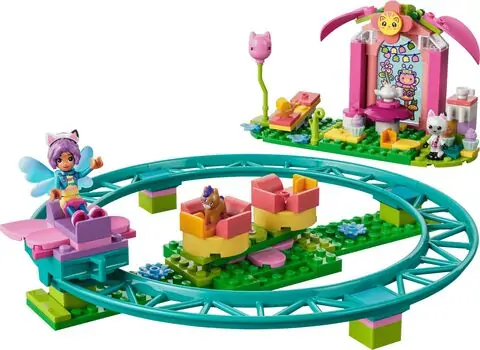 Lego Gabby's Dollhouse  11214 Fairy Roller Coaster and Tea Party, 2 image