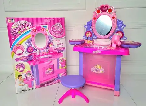Dressing Table Set with loads of accesories 008-60 საბავშვო ტრილიაჟი, 5 image