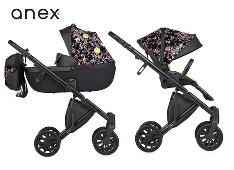 Anex E/type 2x1 Art X Smiley საბავშვო ეტლის კომპლექტი Limited Edition