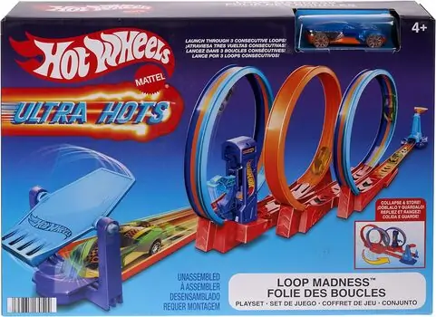 Hot Wheels Ultra Hots Loopings - სათამაშო ტრასა