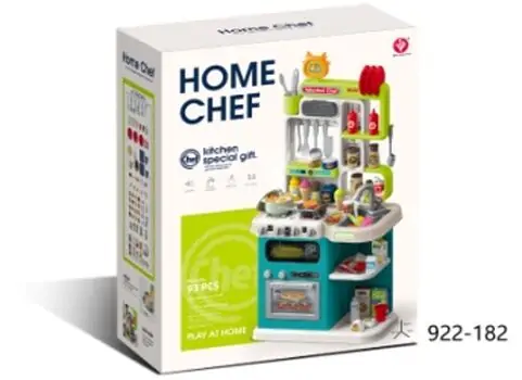 Home Chef Kitchen Set With Accessories - ფუნქციური სათამაშო სამზარეულო, 2 image