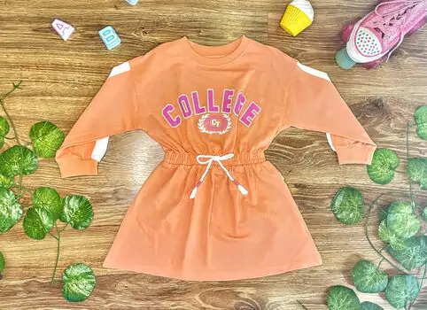 COLLEGE DRESS ORANGE LIMONES 950 საბავშვო კაბა