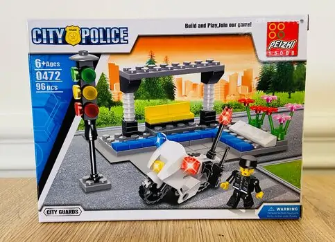 CITY GUARDS City Police-ის საბავშვო კონსტრუქტორი 0476