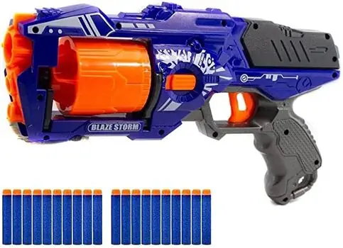 Blaze Storm Manual Soft Bullet Gun ZC7092 სათამაშო თოფი, 3 image