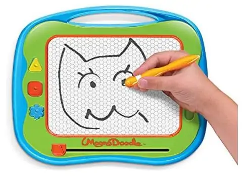 Cra Z Art Magna Doodle Magnetic Drawing Toy Travel Size მაგნიტური სახატავი დაფა, 4 image
