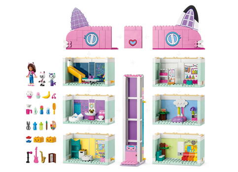 Lego 10788 Gabby's Dollhouse, 3 image
