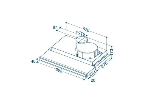 გამწოვი INDESIT H 461 X H2G, 2 image