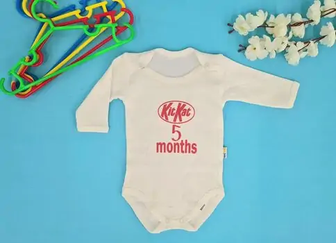 My 5th Month ATES BABY ბავშვის ბოდე 1380 KitKat 5th