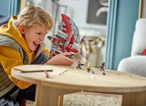 Lego Star Wars 75362 Ahsoka Tano's T-6 Jedi Shuttle, 10 image