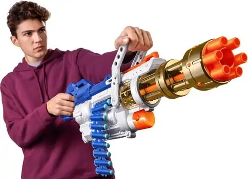 X-Shot Minigun Omega Royale სათამაშო თოფი, 6 image