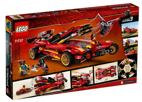LEGO Ninjago  71737 X-1 Ninja Charger, 9 image