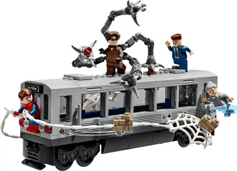 Lego Super Heroes 76321 Spider-Man vs. Doc Ock Subway Train Scene, 2 image