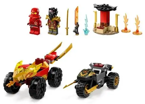 Lego Ninjago 71789 Kai and Ras's Car and Bike Battle, 5 image