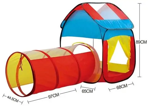 Play Tent 3 in 1  - საბავშვო სათამაშო კარავი, 5 image