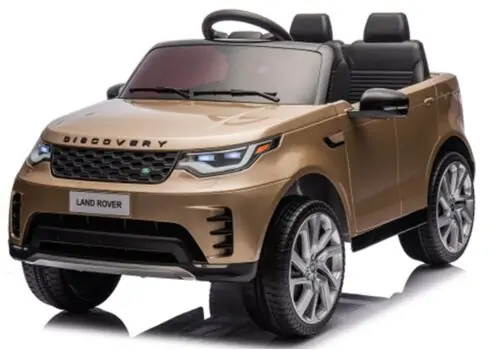 Land Rover Electric Car Champagne - ელექტრო მანქანა კაუჩუკის საბურავებით, 2 image