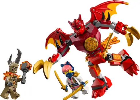 Lego Ninjago 71851 Kai's Dragon Mech Battle Pack, 3 image