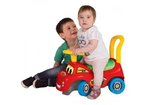 Dede 01974 RIDE - ON MY FIRST CAR საბავშვო გადასაჯდომი მანქანა