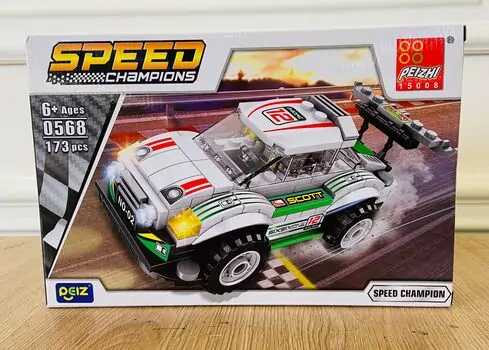 SPEED CHAMPIONS საბავშვო კონსტრუქტორი