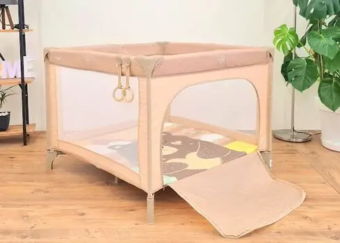 KikkaBoo Enjoy Beige Bear მანეჟი, 2 image