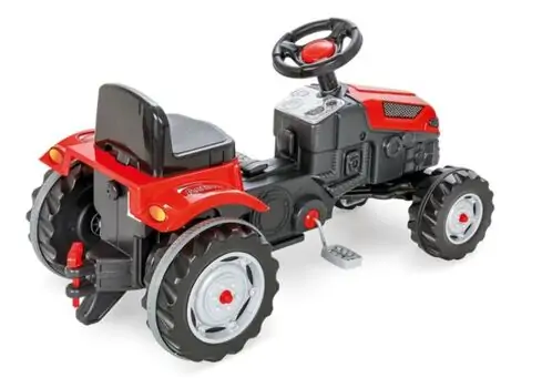 Pilsan-ის სათამაშო ტრაქტორი 07 314 ACTIVE PEDAL OPERATED TRACTOR Red, 2 image