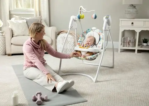 Graco LOVIN HUG Patchwork ახალშობილის ელექტრო შეზლონგი, 19 image