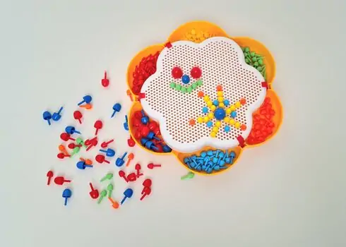 Dede 01144 PEG GAME 260 PCS სათამაშო კონსტრუქტორი, 3 image