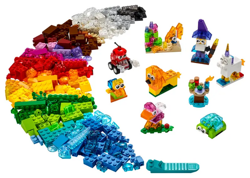 LEGO Classic 11013 Creative Transparent Bricks, 3 image