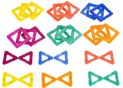 Pilsan Colorful Magnets 30Pcs 03 705 მაგნიტური კონსტრუქტორი, 4 image