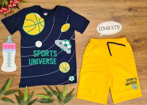 Sports Universe საბავშვო ტანსაცმლის ნაკრები TRIO 2001