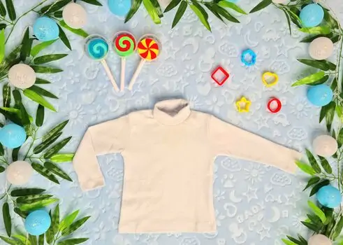 Kids Sweatshirt 115 გრძელ მკლავიანი მაისური White