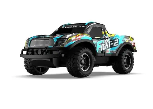 Luminous Remote Control Car - დისტანციურად მართვადი მანქანა