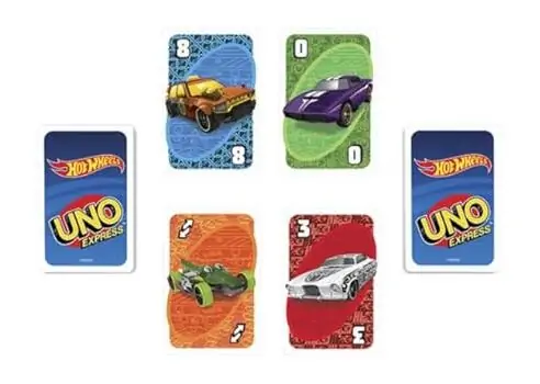 Hot Wheels Uno Express - უნო თამაში ჰოთ ვილსის თემატიკით, 2 image