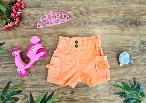 Summer Shorts 622743 ALG Orange საზაფხულო შორტი