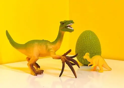 საბავშვო სათამაშო დინოზავრი GAME SET DINOSAURS AND CHILDREN IN EGG, 3 image