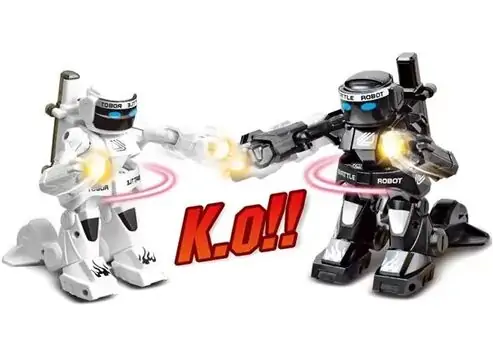 სათამაშო ბოქსიორი რობოტი- BATTLE ROBOTS, 7 image