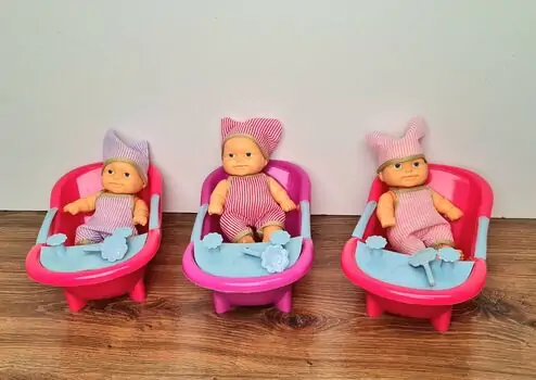 DOLL WITH BATH სათამაშო თოჯინა აბაზანით