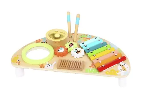 Tooky Toy Multifunction Music Centre TKC354A - ხის განსავითარებელი სათამაშო