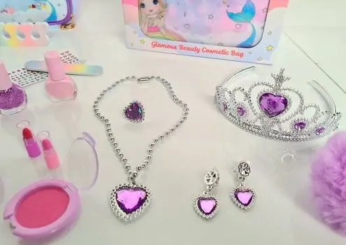 LITTLE PRINCESS  DIY COSMETICS FOR GIRLS 2104Z სათამაშო კოსმეტიკის ნაკრები, 3 image
