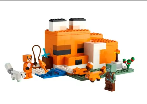 Lego Minecraft 21178 The Fox Lodge, 3 image
