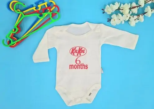 My 6th Month ATES BABY ბავშვის ბოდე 1380 KitKat 6th