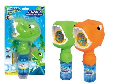 Koopman Bubble Blow Gun Dino Green - საპნის ბუშტების თოფი, 3 image