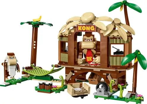 Lego Super Mario 71424 Donkey Kong's Tree House Expansion Set, 2 image