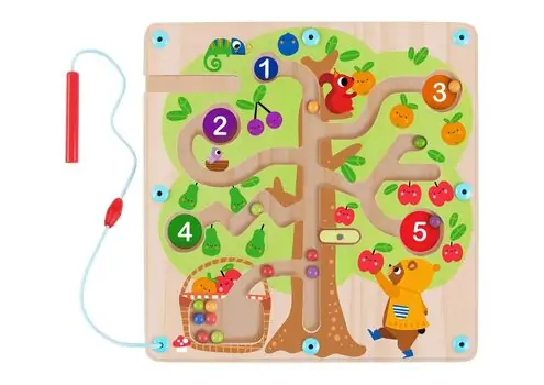 Tooky Toy Maze Tree TH687 - ხის განსავითარებელი სათამაშო