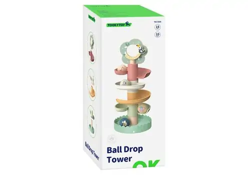 Tooky Toy Ball Drop - ხის განსავითარებელი სათამაშო, 5 image
