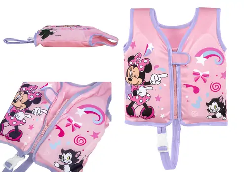 Bestway 9101B Disney Junior Minnie Mouse Swimming Vest - გასაბერი საცურაო ჟილეტი
