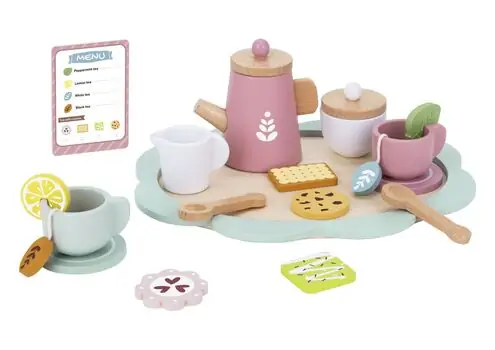 Tooky Toy Afternoon Tea Set — შუადღის ჩაის სათამაშო ნაკრები